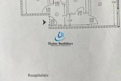 Apartament cu 2 camere decomandat în Precista