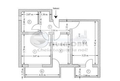 Intabulat!Apartament 2 cameredecomandat62mpCapat C.U.G-Valea Adanca - 8