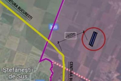 Teren Afumati DJ200 - DJ200A = Zona  Autostrada A0 = Str Revolutiei - 3