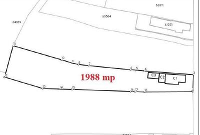 Teren Construcții intravilan de 1988 mp, în Calea Romanului - 6