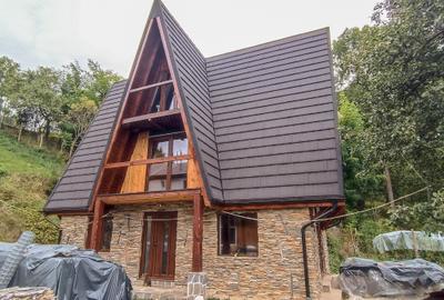 Casă tip cabană, structură solidă, 120mp, priveliște superbă - 4