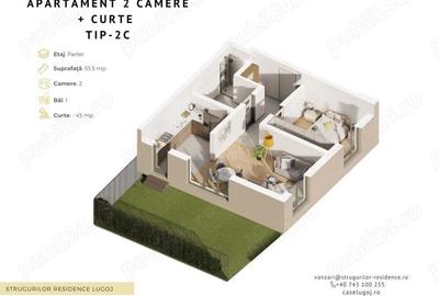 Apartamente noi cu 2 si 3 cam in bloc nou pe Str.Strugurilor in Lugoj - 5