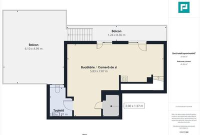 Apartament cu 3 camere decomandat, mobilat în Central - 8