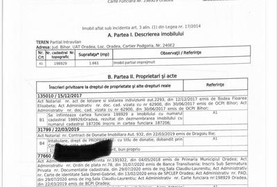 Teren de 1661 mp, în Podgoria - 2