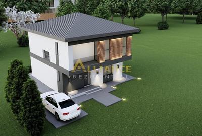 Casă individuală cu 4 camere cu Teren 320 Mp în Berceni