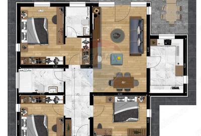 VILA BEST- Casa individuala, noua, 4 camere, teren 527mp - 4