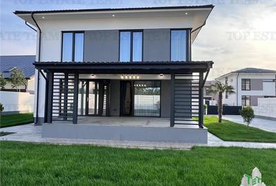 Vila individuala cu 5 camere si curte generoasa, complet mobilata/utilata de lux
