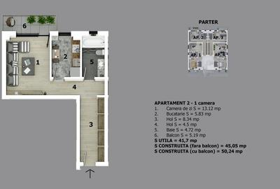 Garsoniera Complex Etalon 3 | Preturi promotionale | Finisaje la alegere | - 11