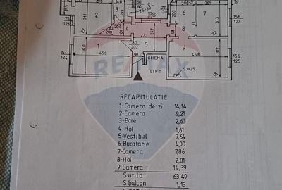 Apartament cu 5 camere de vanzare P-ta Victoriei Veronica Micle - 13