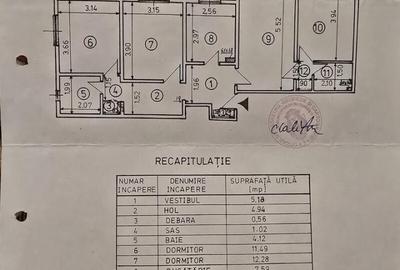 Apartament cu 4 camere semidecomandat, mobilat în Fizicienilor - 9