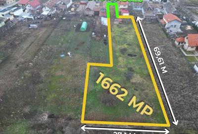 Teren de 1882 mp, în Giarmata