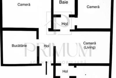 SOARELUI - ETAJ 3 - DECOMANDAT - 4 CAMERE - 2 BAI - CENTRALA PROPRIE - CLIMA - 5