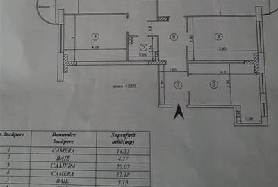 Apartament cu 4 camere decomandat, mobilat în Nicolina - 2