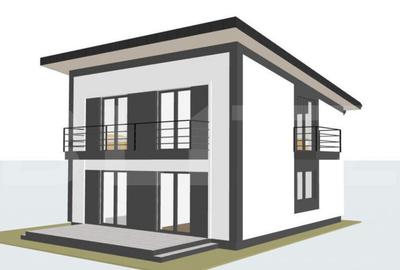 Casa de vanzare 4 camere, 109 mp, 450 mp teren,Valea Lupului - 25