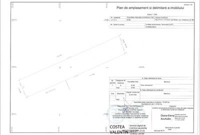 Com 0% | Teren intravilan LAC Corbenca 9148 mp | Dubla Deschidere | POT 70% - 2