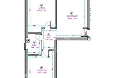 Apartament cu 2 camere decomandate si balcon etaj 1 zona Semaforului - 3