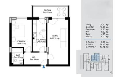 Titan Pallady metrou 2 Camere Decomandat spatios ansamblu premium - 7