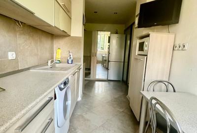 Apartament cu 2 camere semidecomandat, mobilat în Tineretului