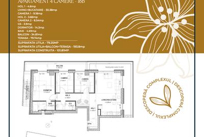 Apartament UNIRII 4 camere cu terasa - bloc Boutique - 15