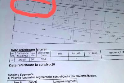 Teren de 1350 mp, în Dorobanț - 1