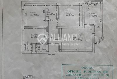 Apartament cu 3 camere decomandat, mobilat în Tomis II - 1