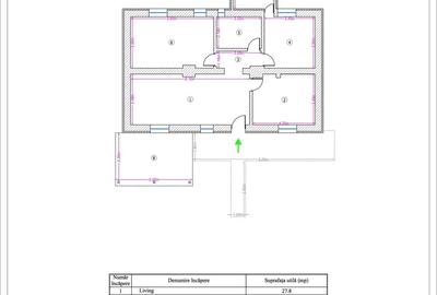 Casă cu 3 camere cu Teren 358 Mp în Joița - 8