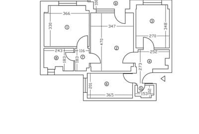 Apartament 3 camere - Km.4 - Billa - 80.000 euro (Cod E5) - 9