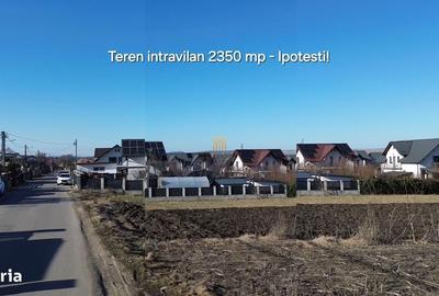 Teren de 2350 mp, în Ipotești