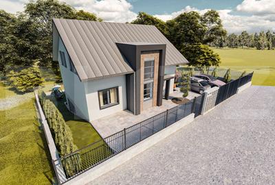 Casă individuală cu 5 camere cu Canalizare în Chinteni - 3