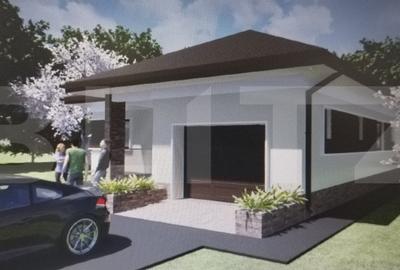 Vila plan parter 120mp utili/600mp teren, zona Priseaca - 4