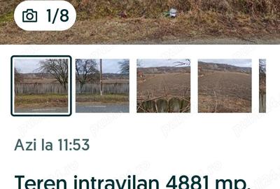 Teren de 4881 mp, în Slăvuța - 2