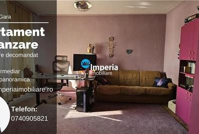 Ocazie! Apartament spațios, 3 camere, decomandat  Str. Gării