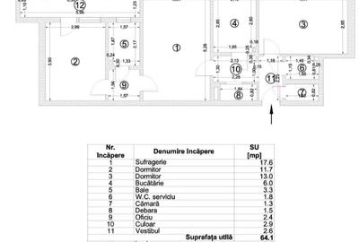 Baba Novac Parc IOR,Campia Libertatii,bl.reabilitat, 2 bai,Liber - 3
