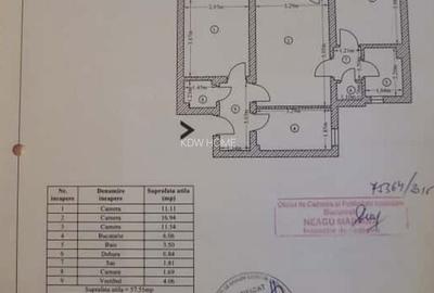Apartament cu 3 camere semidecomandat în Titan - 6