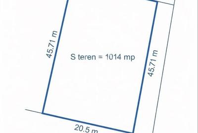 Teren Construcții intravilan de 1014 mp, în Torontalului - 1