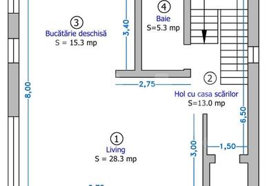 Casă individuală cu 4 camere cu Teren 486 Mp în Șura Mică - 3