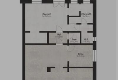 Spatiu de birou de vanzare - Zona 9 Mai, 112 mp utili, parte - 6