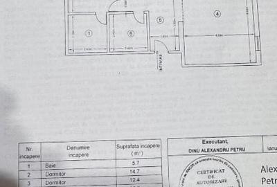 Apartament cu 3 camere decomandat în 2 Moldoveni - 2