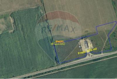 Teren Intravilan  20000 mp. plus cladire statie Peco - 2