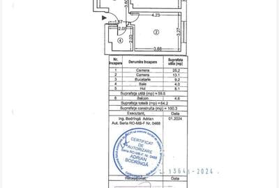 Apartament 2 camere 65 mp Exigent Plaza Residence - Faza 5 Lujerului Politehnica - 9