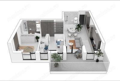 Apartament cu 7 camere semidecomandat în Mehala - 4