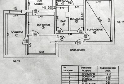 Apartament cu 3 camere decomandat în Central - 2