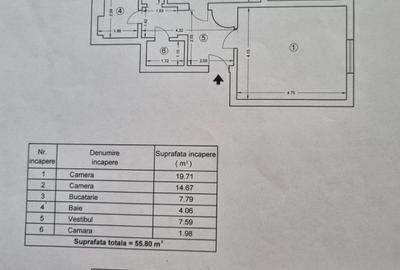 Apartament cu 2 camere decomandat, mobilat în Dorobanți - 19