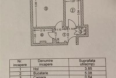Garsonieră decomandată, mobilată în Pantelimon - 5
