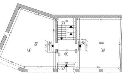 Spațiu comercial, de 450 mp, în Central - 3