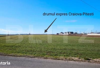 Teren de 6650 mp, în Ghercești