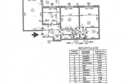 Apartament cu 3 camere decomandat în Veteranilor - 6