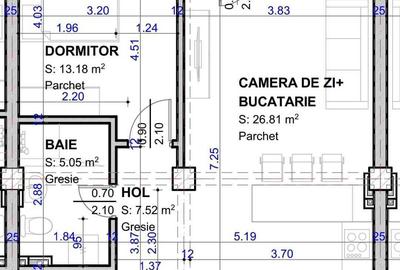 Apartament cu 3 camere decomandat în Central - 2