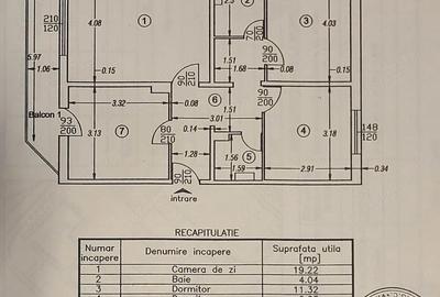 Apartament cu 3 camere decomandat în Central - 2