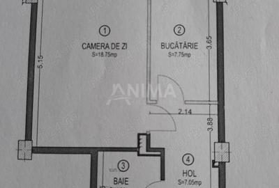 Apartament 1 camera finisat, constructie noua - 7
